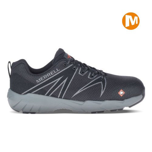 Merrell Fullbench 55 Alloy Toe Sicherheitsschuhe Herren Schwarz [DE-DIXPW]